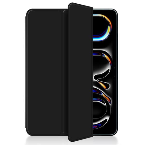 iPad Pro 13 7th Gen (2024) Fodral Tri-fold Magnetic Svart