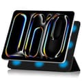Miniatyrbild 2 av 6: iPad Pro 13 7th Gen (2024) Fodral Tri-fold Magnetic Svart