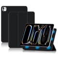 Miniatyrbild 1 av 6: iPad Pro 13 7th Gen (2024) Fodral Tri-fold Magnetic Svart