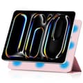 Miniatyrbild 2 av 6: iPad Pro 13 7th Gen (2024) Fodral Tri-fold Magnetic Rosa