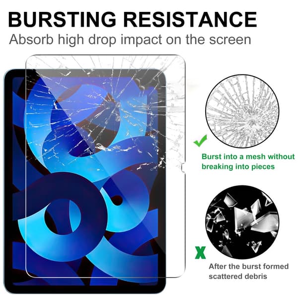 iPad Air 13 1st Gen (2024) Skärmskydd Härdat Glas 0.3mm