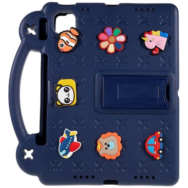 Til iPad Air 11 (2024) EVA Foam Stativdeksel - Mørkeblå