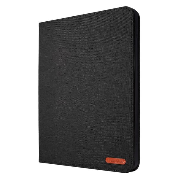 Til iPad Air 13 (2024) Tabletetui Dækstofstruktur - Sort