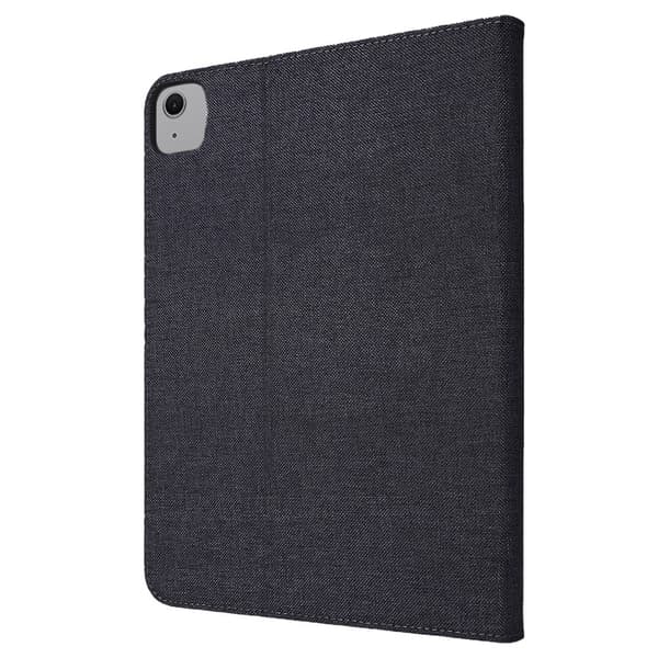 Til iPad Air 13 (2024) Tabletetui Dækstofstruktur - Sort