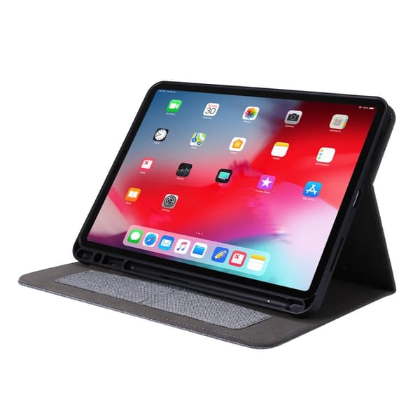 Til iPad Air 13 (2024) Tabletetui Dækstofstruktur