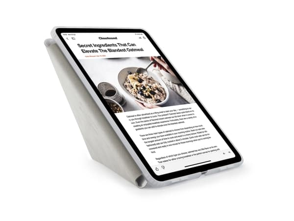 Pipetto iPad Pro 11 (2024) Origami No1 Original Case - Baltas