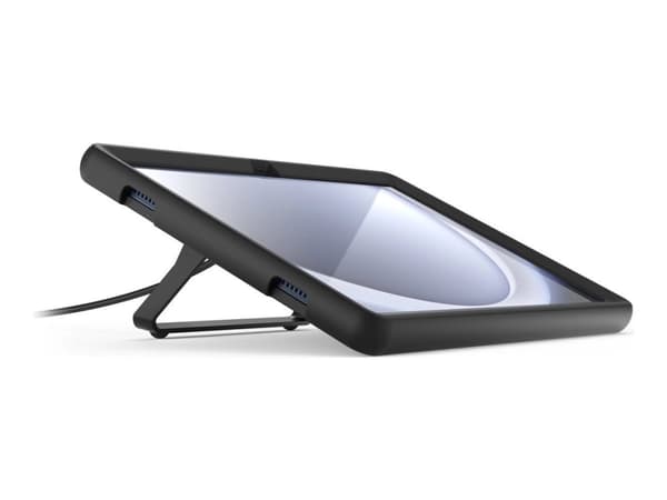 Compulocks Galaxy Tab A9+ 11" Secured Kickstand - Støtfanger for nettbrett - stativ - gummi - svart - for Samsung Galaxy Tab A9+
