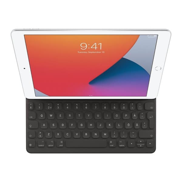 Apple Smart Keyboard for iPad 9th generation Tastatur Folio - Engelska - Grå/Svart