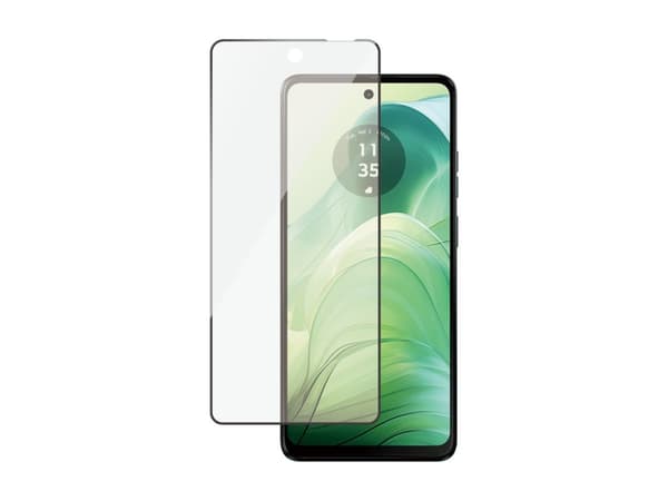 SAFE. by PanzerGlass - Skjermbeskyttelse for mobiltelefon - ultrabred passform - glass - rammefarge svart - for Motorola Moto G04, G24, G24 Power