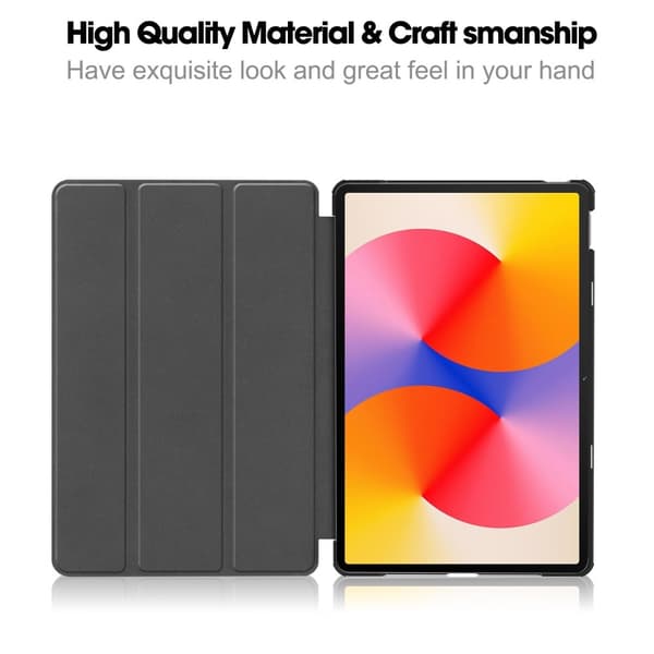 Til Huawei MatePad SE 11 Stativcover Stødsikkert Tablet Cover - Sort