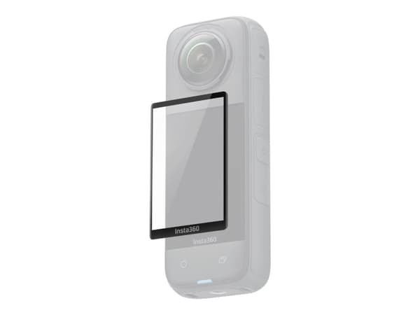 Insta360 - Skjermbeskyttelse for handlingskamera - glass - rammefarge svart - for Insta360 X4