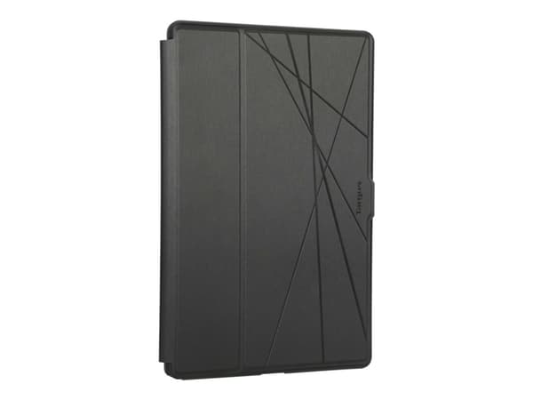 Targus Click-In - Vikbart fodral för surfplatta - termoplastisk polyuretan (TPU) - svart - 10.5" - för Samsung Galaxy Tab A8
