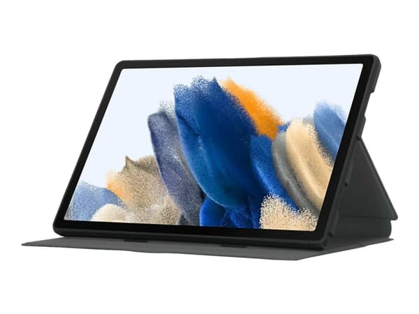 Targus Click-In - Vikbart fodral för surfplatta - termoplastisk polyuretan (TPU) - svart - 10.5" - för Samsung Galaxy Tab A8