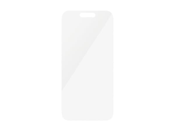 PanzerGlass - Skjermbeskyttelse for mobiltelefon - klassisk passform - glass - rammefarge transparent - for Apple iPhone 16 Pro Max