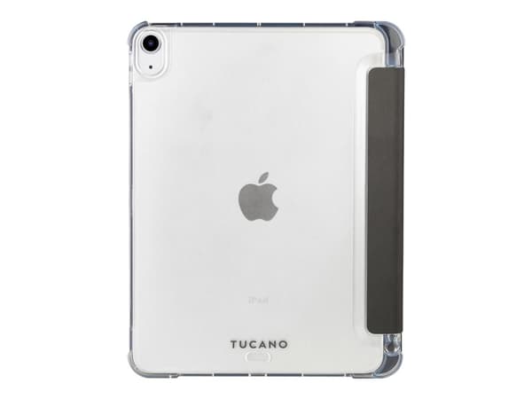 Tucano Satin - Skärmskydd för surfplatta - polykarbonat, återvunnen plast, termoplastisk polyuretan (TPU) - svart - 10.9" - för Apple 10.9-inch iPad