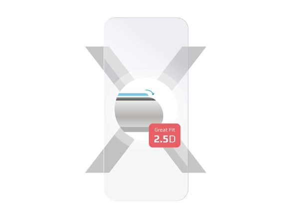 FIXED - Skjermbeskyttelse for mobiltelefon - 2.5D - glass - blank - for Apple iPhone 16 Pro