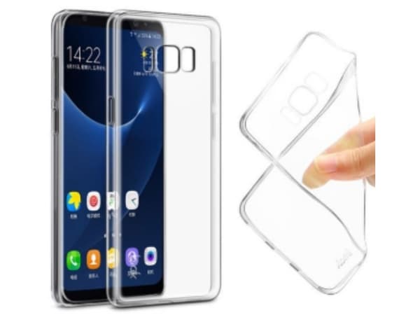Transparent bagcover til iPhone 16 Plus