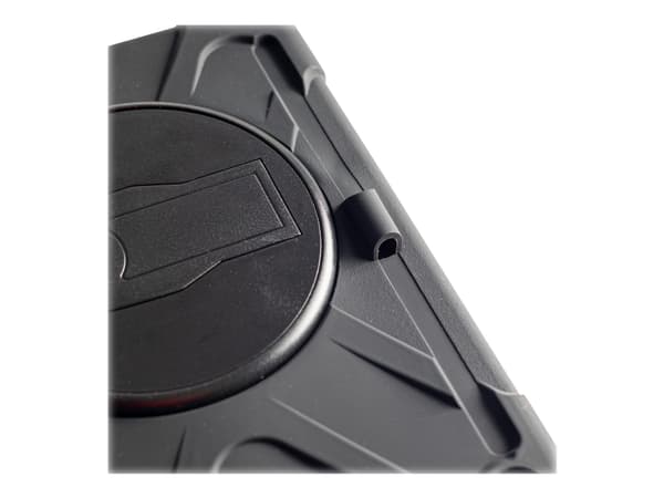 techair classic pro - Skyddsfodral för surfplatta - robust - silikon, polykarbonat - svart - 10.2" - för Apple 10.2-inch iPad (7:e generation, 8:e ge