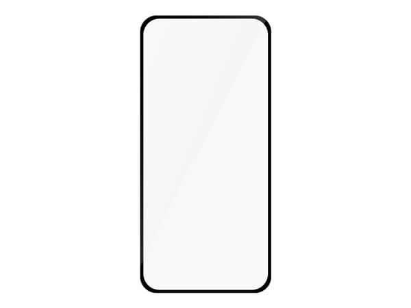 SAFE. by PanzerGlass - Skjermbeskyttelse for mobiltelefon - ultrabred passform - glass - rammefarge svart (en pakke 50) - for Apple iPhone 15