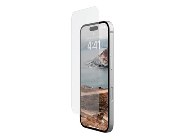 UAG Shield - Matkapuhelimen näytönsuoja - lasi - kirkas - Apple iPhone 16:lle