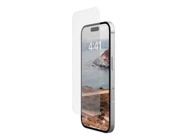 UAG Shield - Matkapuhelimen näytönsuoja - lasi - kirkas - Apple iPhone 16:lle