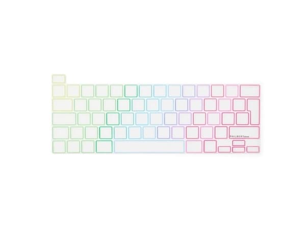 KB Cover MacBook Pro 13-16’’ 2019-2022, TRNSP/Black