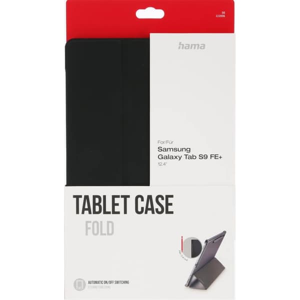 Hama Fold Tablet Case Samsung Galaxy Tab S9 FE+ 12.4 Black
