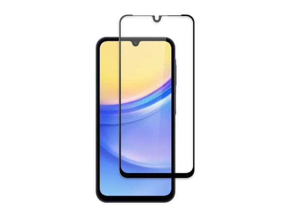 Screenor Premium - Skärmskydd för mobiltelefon - glas - ramfärg svart - för Samsung Galaxy A16 5G