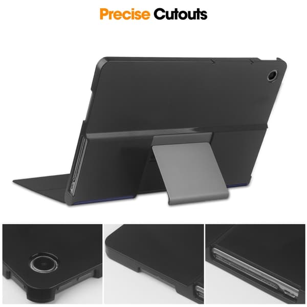 Lenovo Tab Plus Fodral Tri-fold Blå