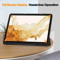 Miniatyrbild 5 av 10: Samsung Galaxy Tab S10 Plus Fodral Tri-Fold Med Pen-hållare Svart