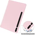 Miniatyrbild 6 av 10: Samsung Galaxy Tab S10 Plus Fodral Tri-Fold Med Pen-hållare Rosa