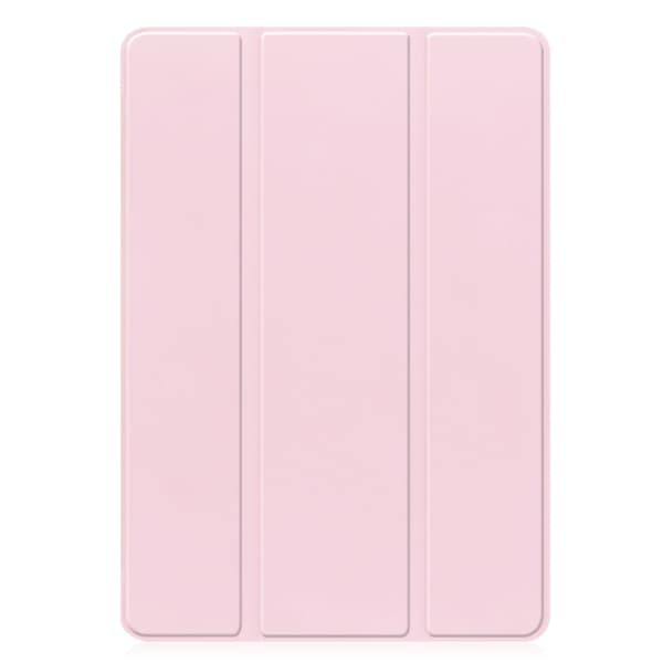Samsung Galaxy Tab S10 Plus Fodral Tri-Fold Med Pen-hållare Rosa