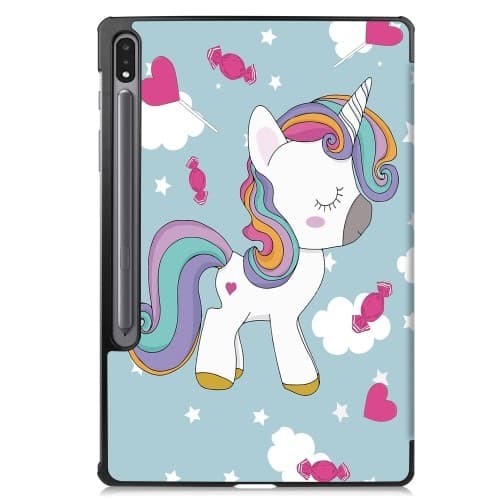 Trifoldet stativ Smart Taske til Samsung Galaxy Tab S10+ (S10 Plus)