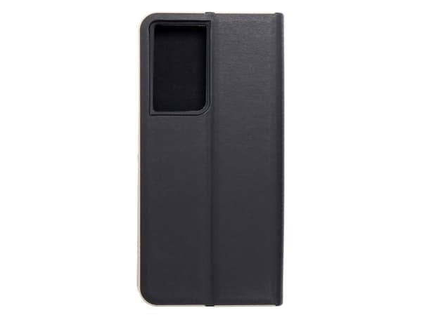 ForCell Kabura Forcell LUNA Book Gold do SAMSUNG Galaxy S21 czarny