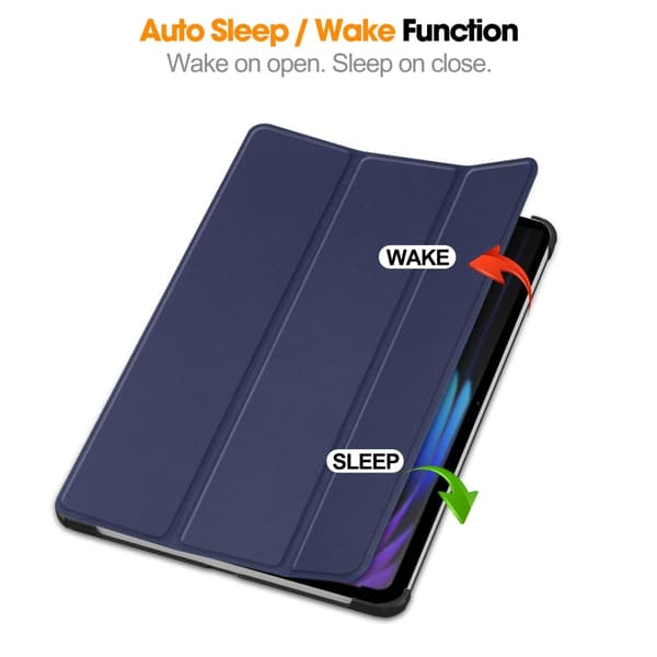 Slim Fit Dekselveske Til Xiaomi Pad 7 Auto Wake/Sleep - Mørkeblå
