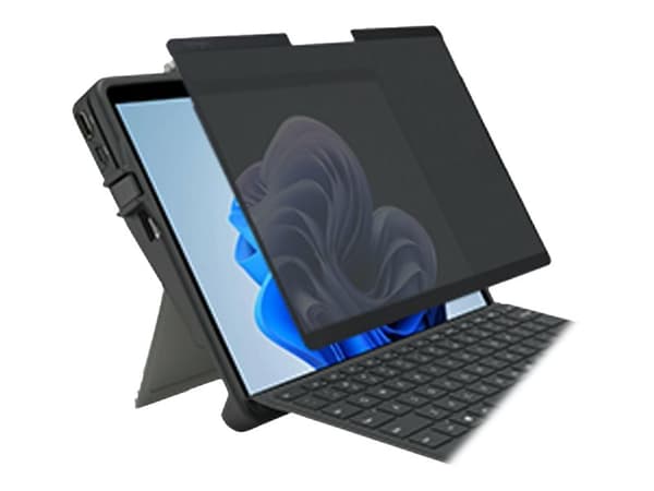Kensington BlackBelt Rugged Case with Integrated Smart Card Reader (CAC) & HDMI for Surface Pro 9 with Intel - Baksidesskydd för surfplatta - silikon