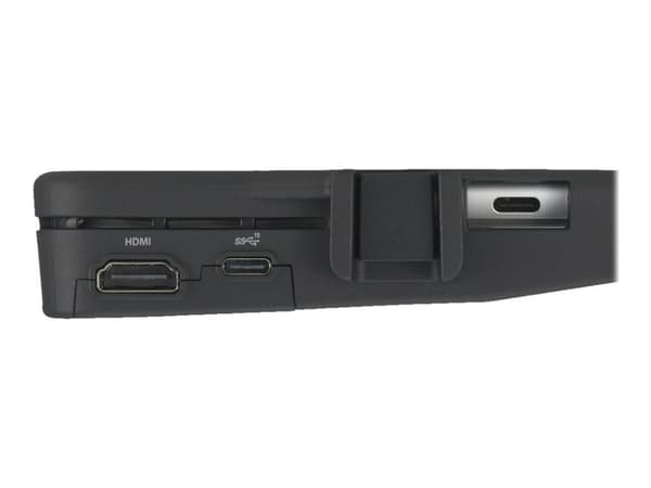 Kensington BlackBelt Rugged Case with Integrated Smart Card Reader (CAC) & HDMI for Surface Pro 9 with Intel - Baksidesskydd för surfplatta - silikon