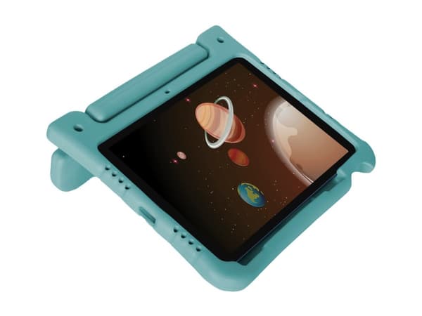 Targus Kids - Laukun sivusuojus tabletille - antimikrobinen - EVA-muoto - sinivihreä - Applen 10,9 tuuman iPadille (10. sukupolvi); 10,9 tuuman iPad