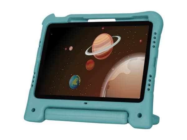 Targus Kids - Laukun sivusuojus tabletille - antimikrobinen - EVA-muoto - sinivihreä - Applen 10,9 tuuman iPadille (10. sukupolvi); 10,9 tuuman iPad