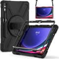 Miniatyrbillede 7 af 7: Til Samsung Galaxy Tab S10+ / S9 FE+ / S9+ / S8+ / S7+  Kraftigt skaletui med Skulderrem