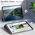 Miniatyrbild 5 av 7: iPad Mini 7th Gen (2024) Fodral Tri-fold Magnetic Svart