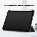 Miniatyrbild 8 av 10: iPad Mini 6th Gen (2021) Fodral Tri-Fold Med Pencil-hållare Svart