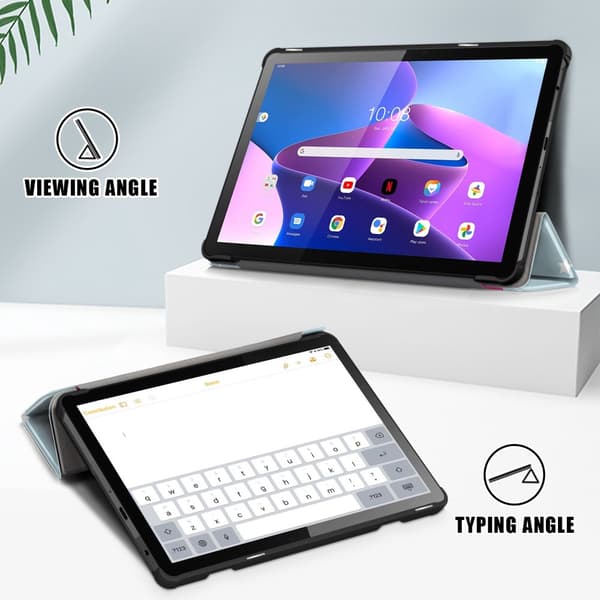 Lenovo Tab M10 Plus (3rd gen) Fodral Tri-fold Unicorn