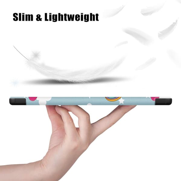 Lenovo Tab M10 Plus (3rd gen) Fodral Tri-fold Unicorn