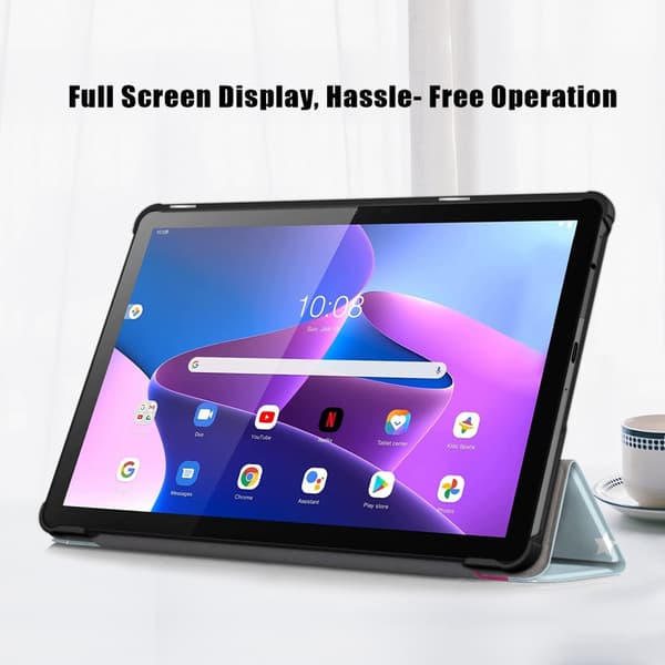 Lenovo Tab M10 Plus (3rd gen) Fodral Tri-fold Unicorn