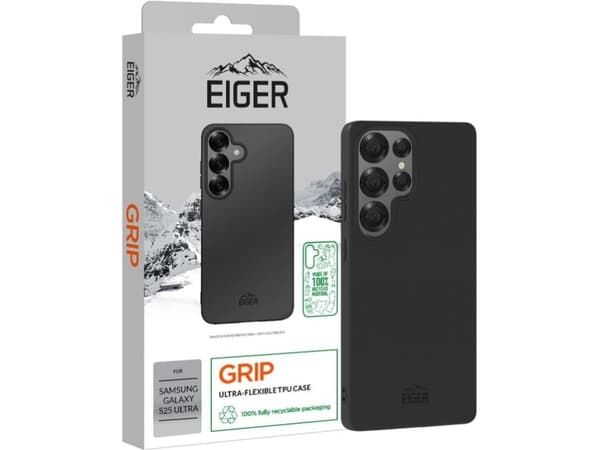 Eiger Grip Case Galaxy S25 Ultra schwarz (EGCA00699)