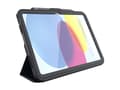 Miniatyrbild 1 av 5: ZAGG Rugged Messenger - Skyddsfodral för surfplatta - robust - MOQ 1k - polykarbonat - träkol - för Apple 10.9-inch iPad (10:e generation)