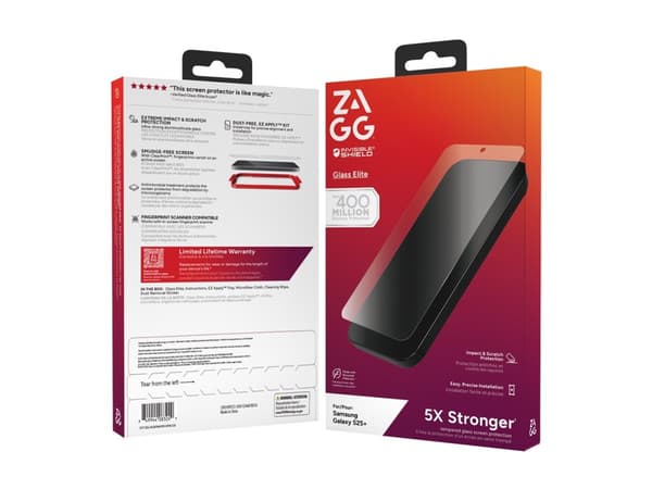 ZAGG InvisibleShield Glass Elite Anti-Glare - Skjermbeskyttelse for mobiltelefon - glass - for Samsung Galaxy S25+