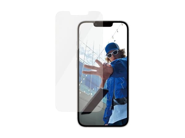 PanzerGlass - Skärmskydd för mobiltelefon - klassisk passform med EasyAligner - glas - For Iphone 16e /14/13/13 Pro