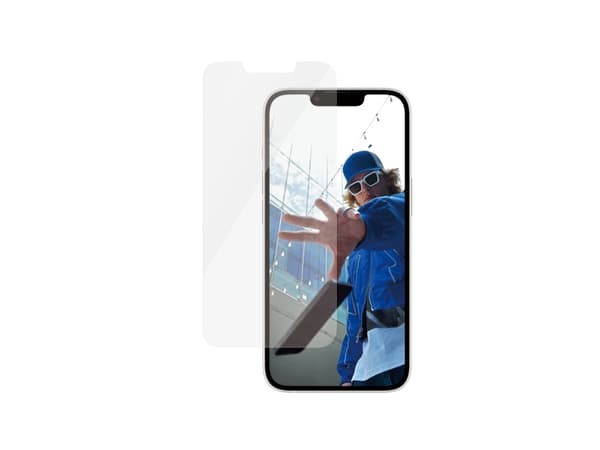 PanzerGlass - Skärmskydd för mobiltelefon - klassisk passform med EasyAligner - glas - For Iphone 16e /14/13/13 Pro